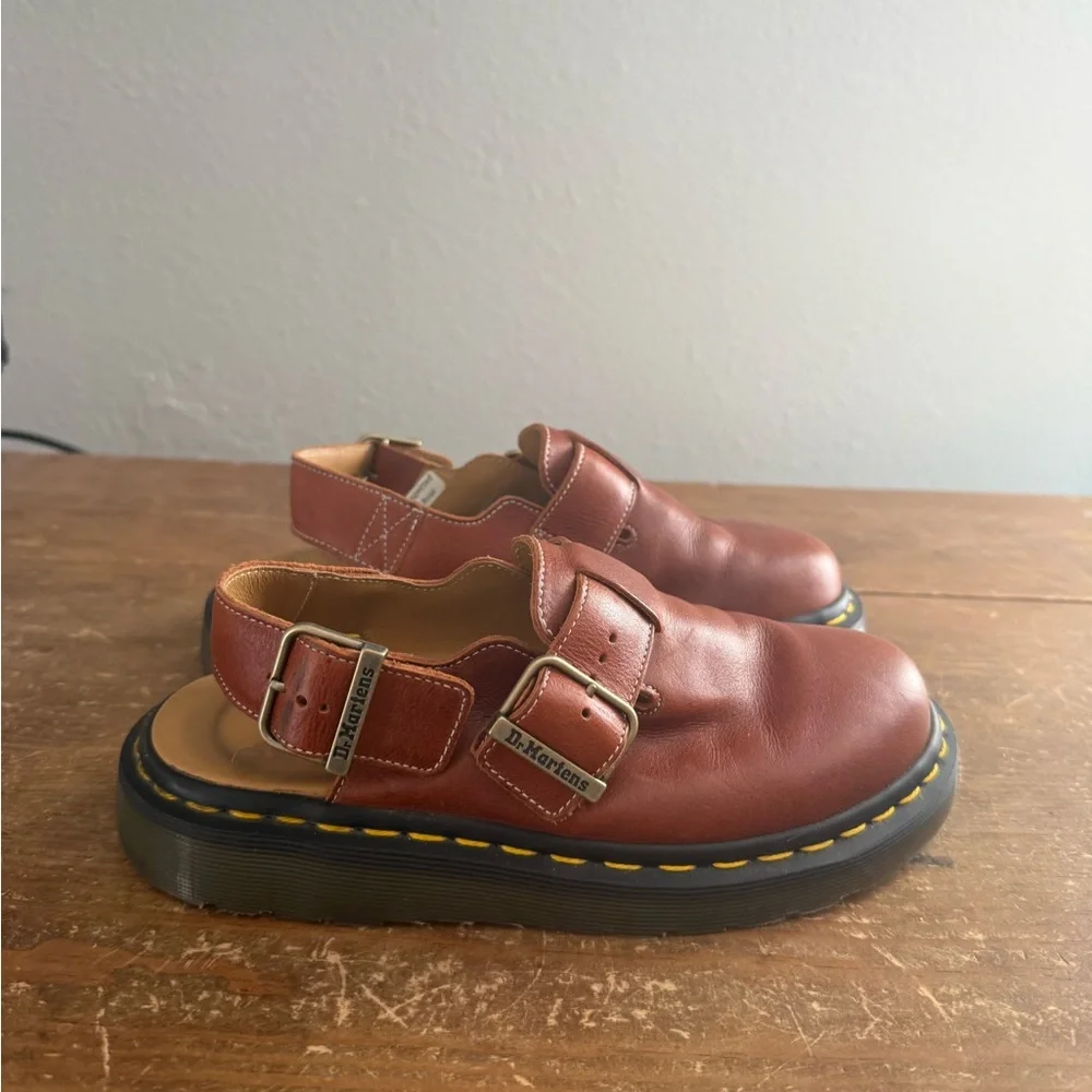 Dr. Martens | Shoes | Dr Martens Brown Leather Sandals  display picture 1